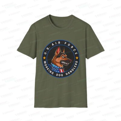 U.S. Air Force Working Dog Handlers T-Shirt