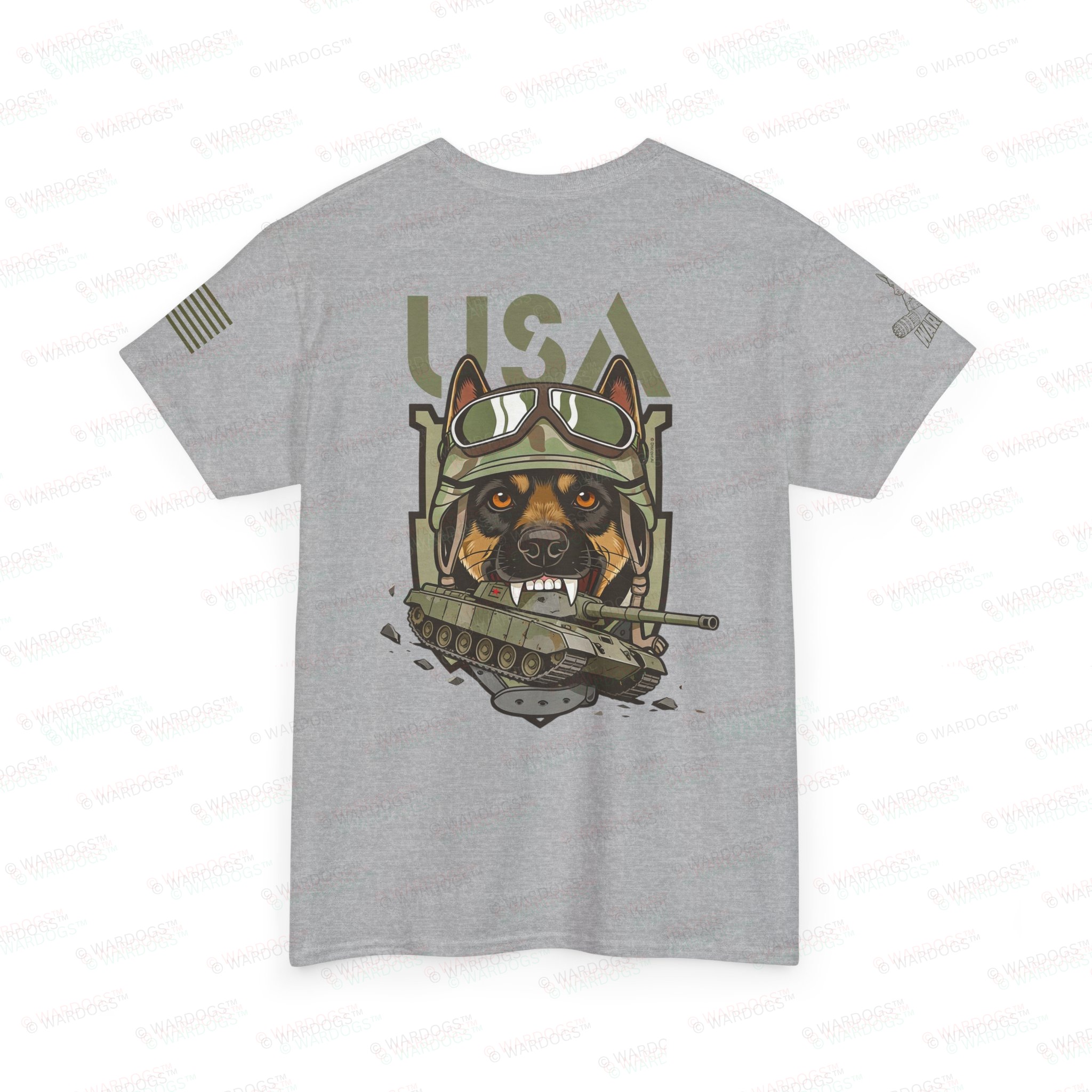 US Army MWD K9 Defender Military T-Shirt - Image 12