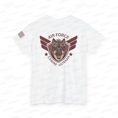 Air Force “Wings” Canine Veteran Tee — Patriotic Graphic T-Shirt