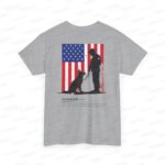 US Military Canine “Teamwork” Tee – Black Text