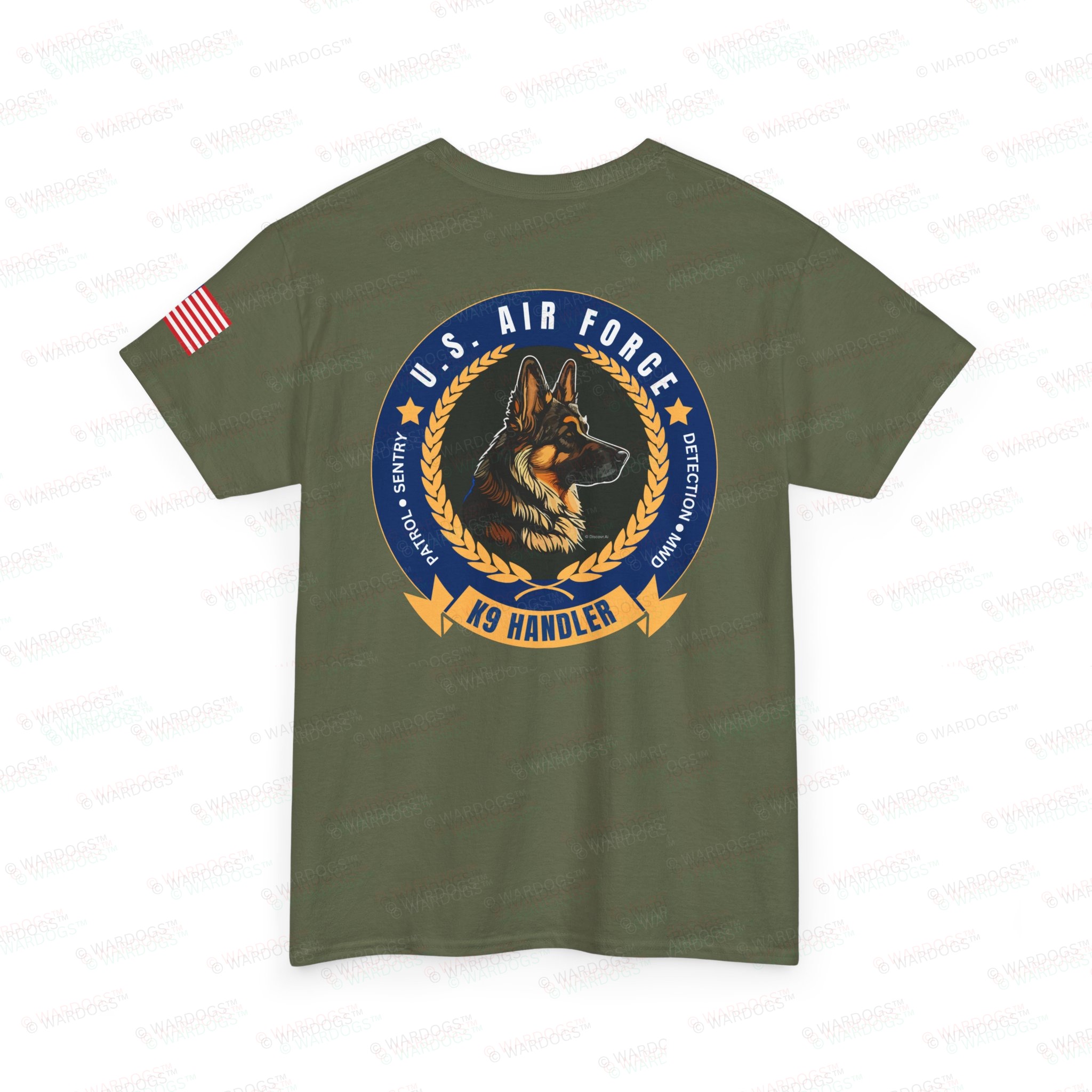 Air Force K9 Handler T-Shirt — U.S. Air Force Military Working Dog Tee - Image 17