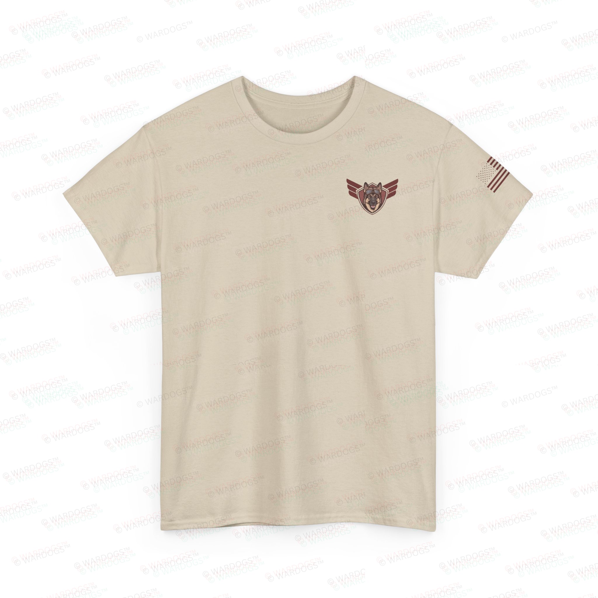 Air Force "Wings" Canine Veteran Tee — Patriotic Graphic T-Shirt - Image 3