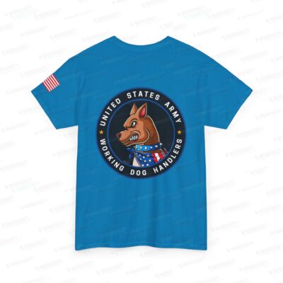 U.S. Army Working Dog Handlers T‑Shirt — K9 Patch Tee