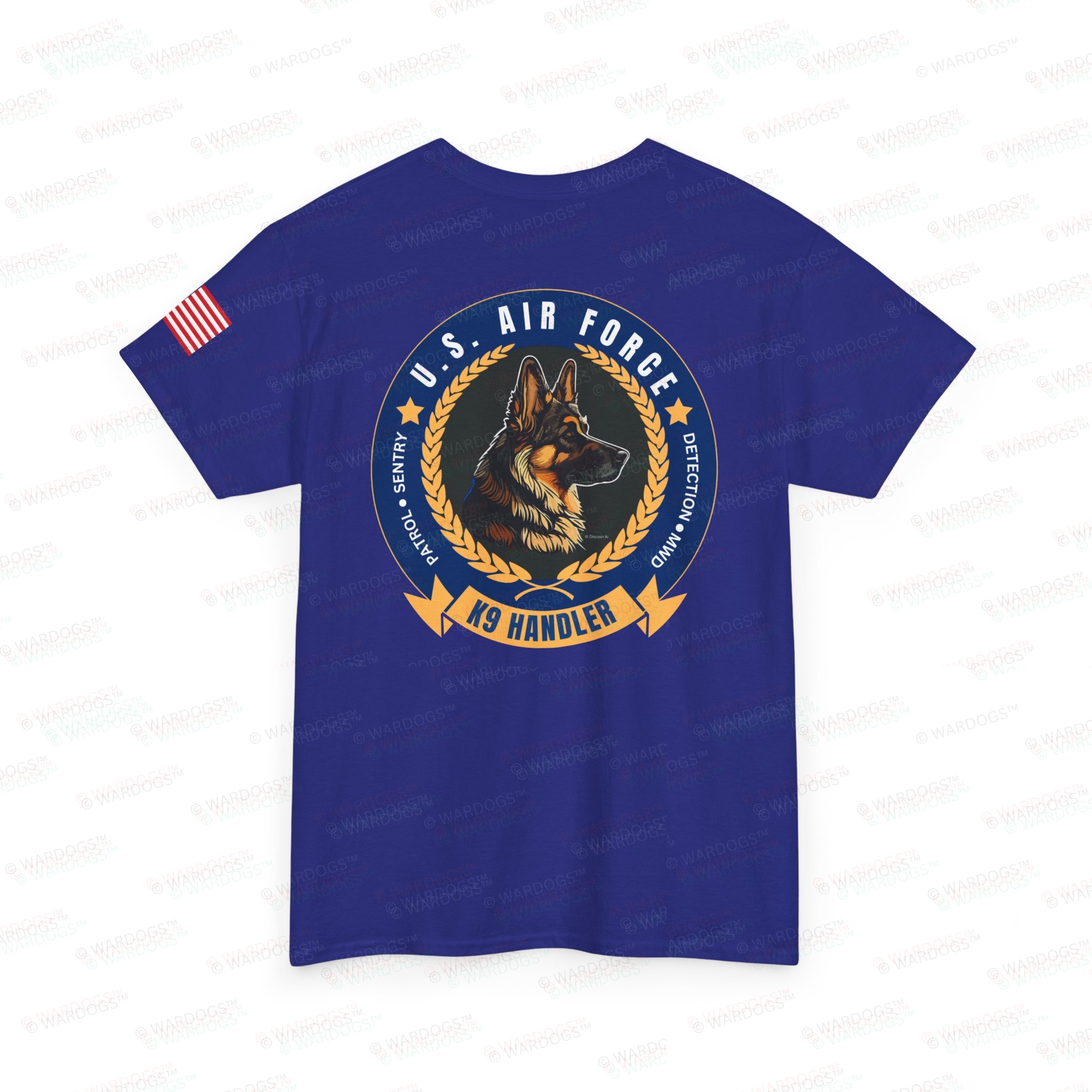 Air Force K9 Handler T-Shirt — U.S. Air Force Military Working Dog Tee - Image 8