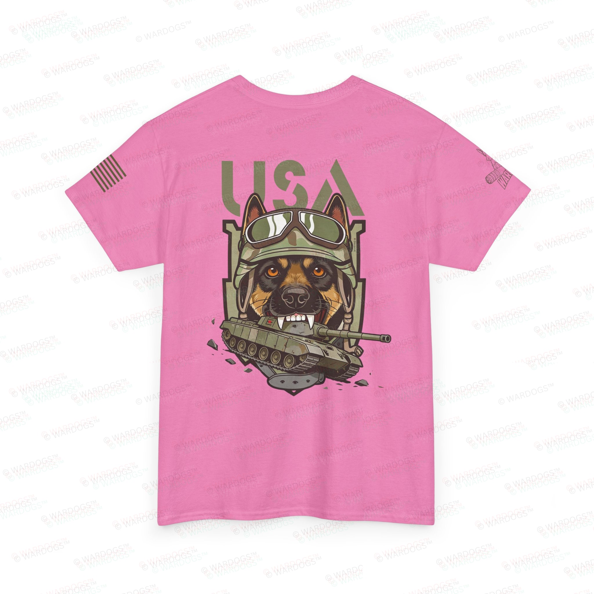 US Army MWD K9 Defender Military T-Shirt - Image 22