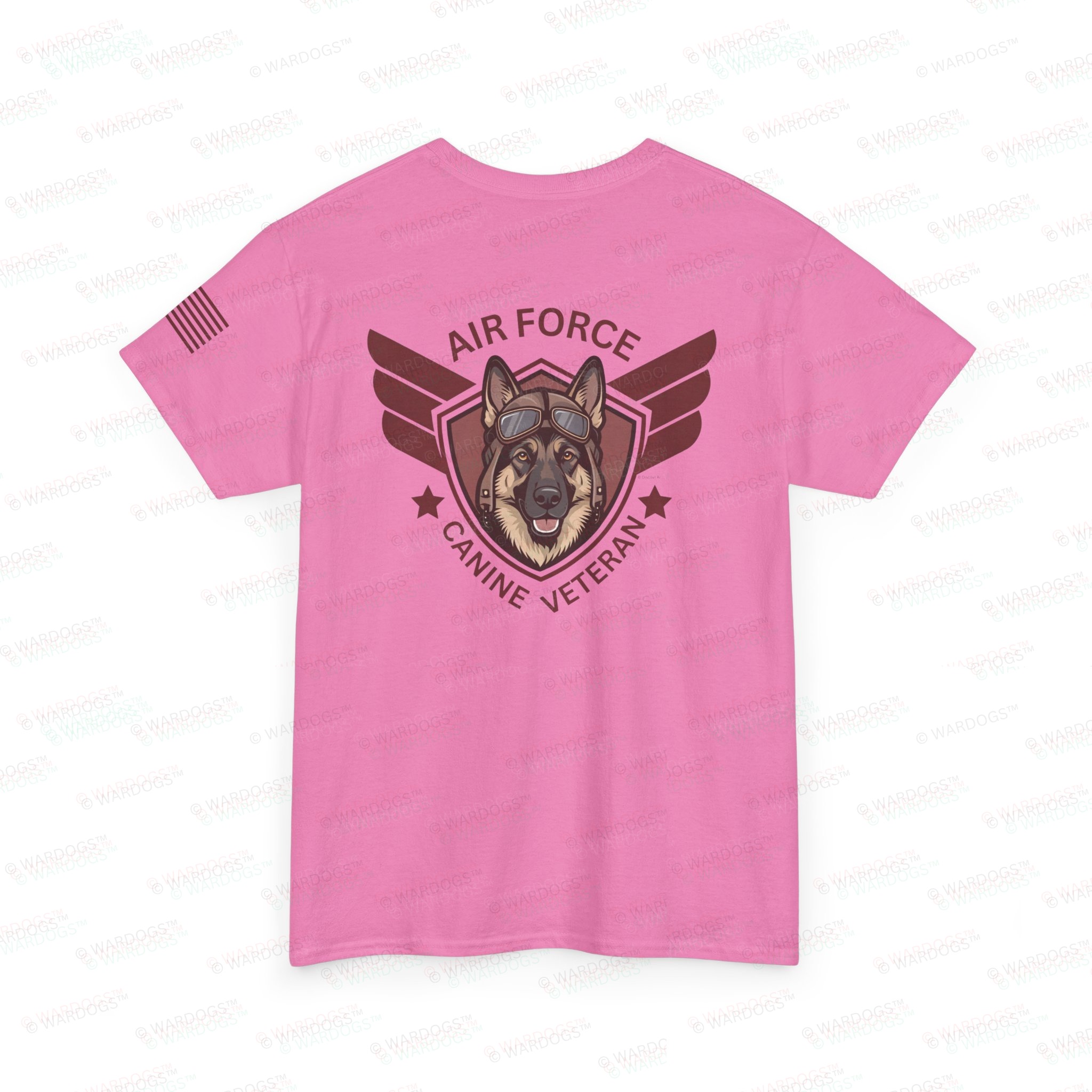 Air Force "Wings" Canine Veteran Tee — Patriotic Graphic T-Shirt - Image 16