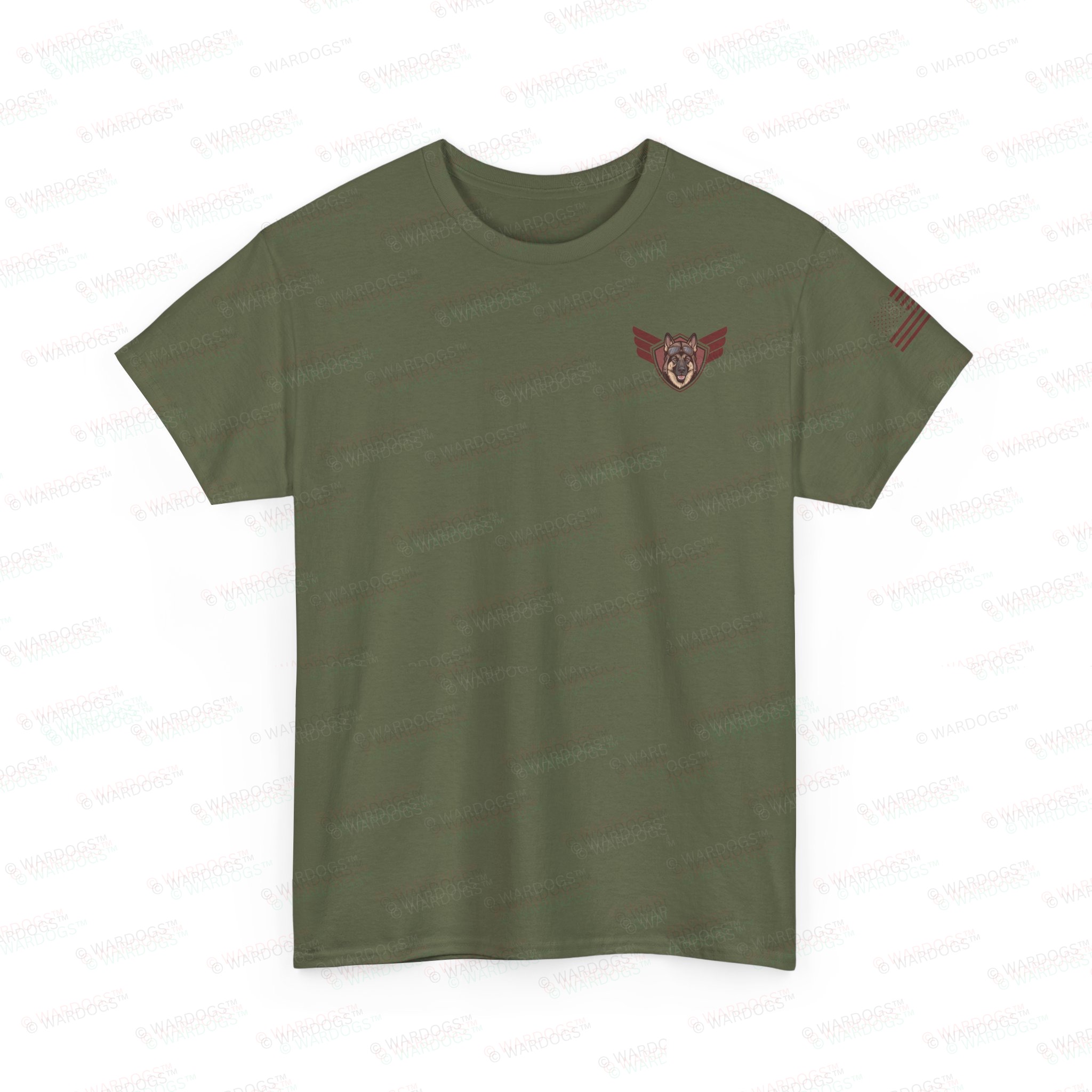 Air Force "Wings" Canine Veteran Tee — Patriotic Graphic T-Shirt - Image 9