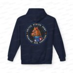 US Army Hoodie — Circle Design Back