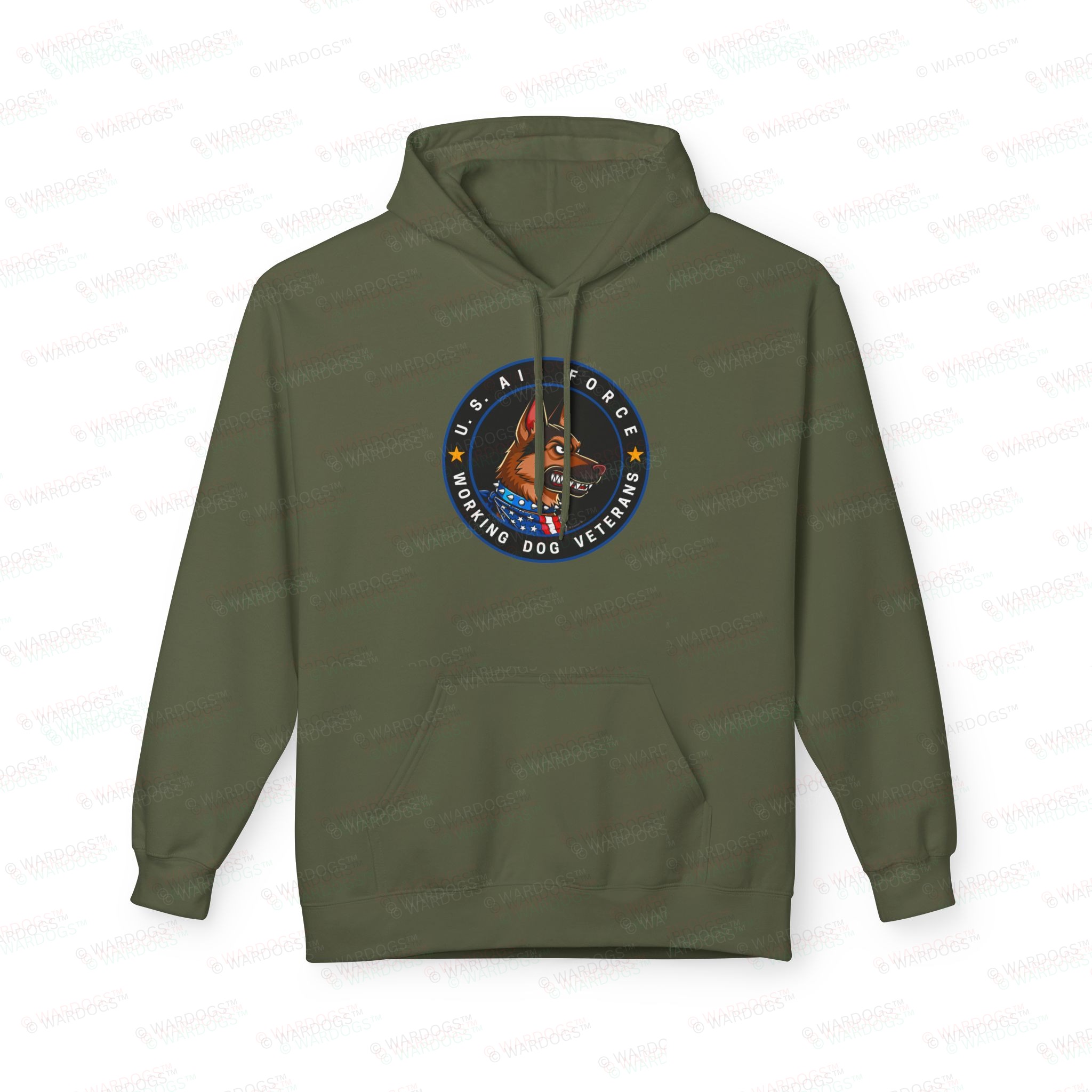 US Air Force Hoodie — Circle Design - Image 13