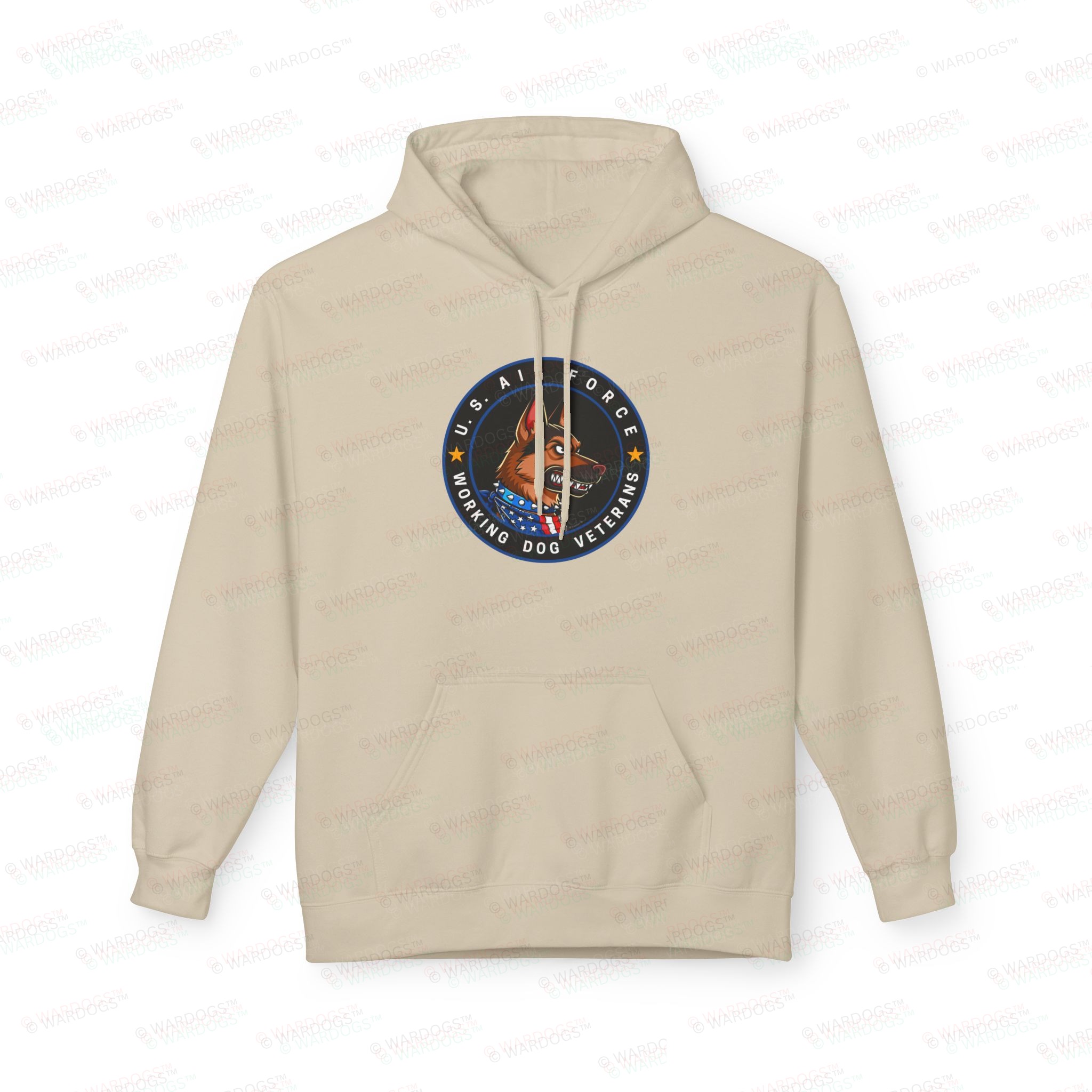 US Air Force Hoodie — Circle Design - Image 9