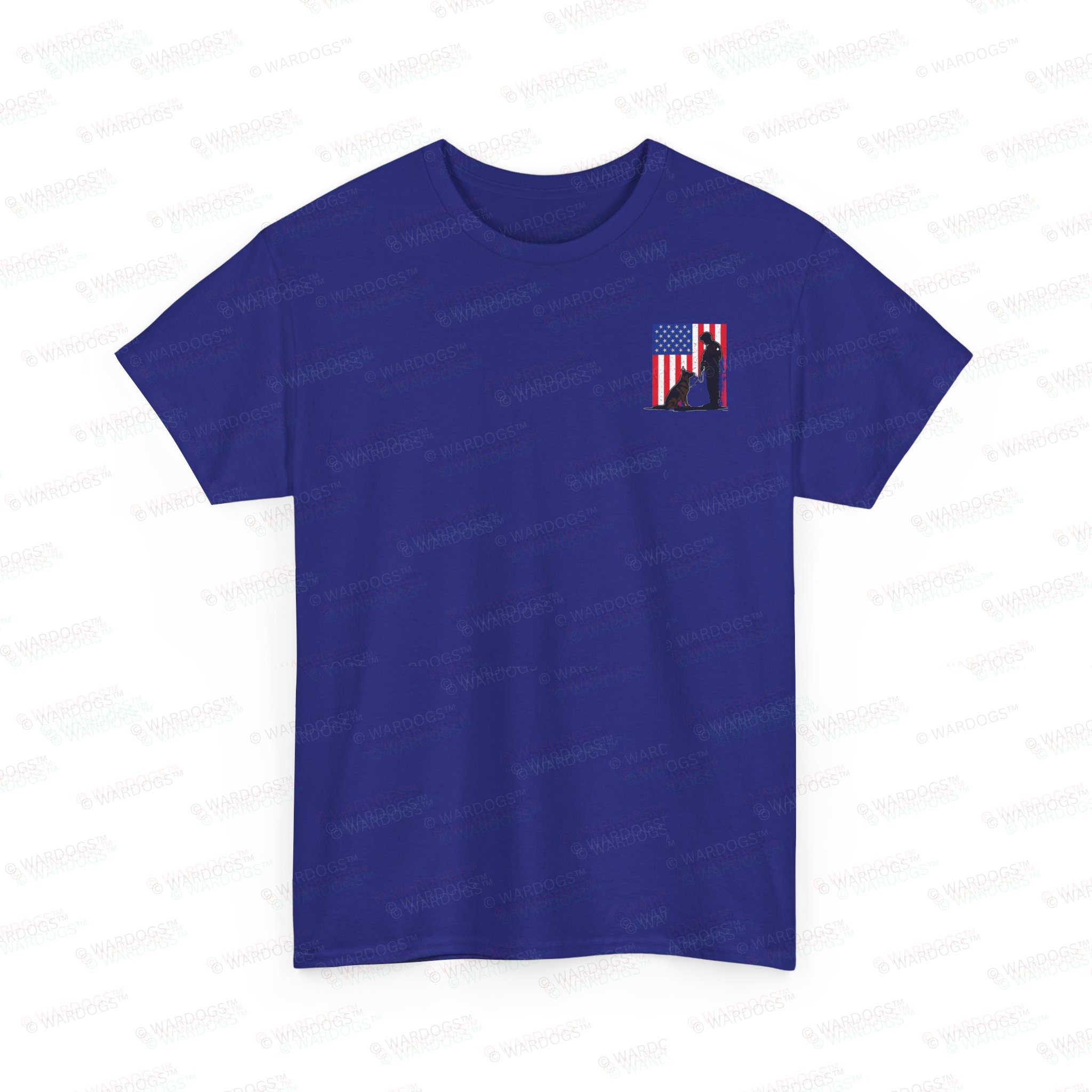 US Military Canine “Teamwork” Tee – White Text - Image 13