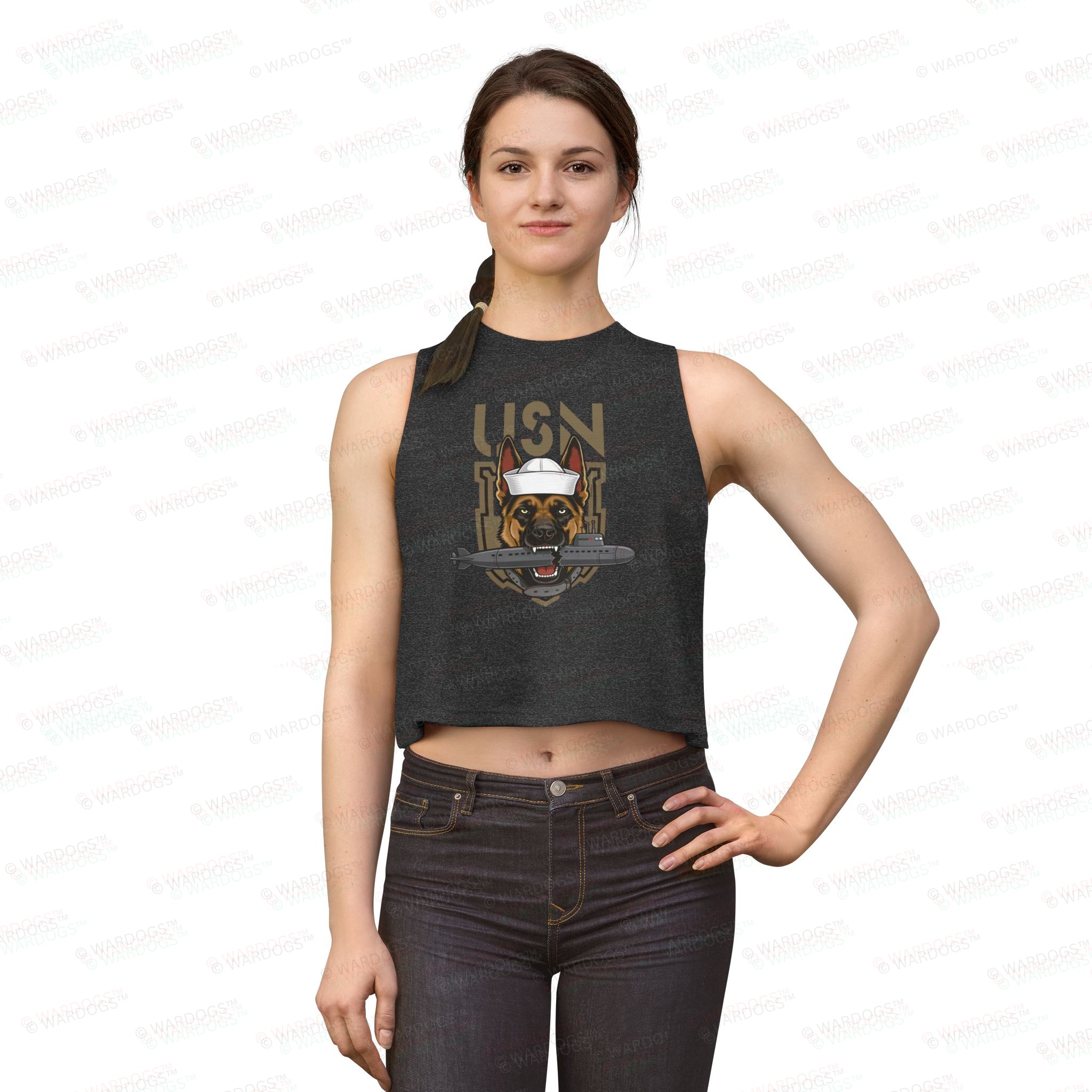 US NAVY K9 DEFENDER MALINOIS CROP TOP - Image 13