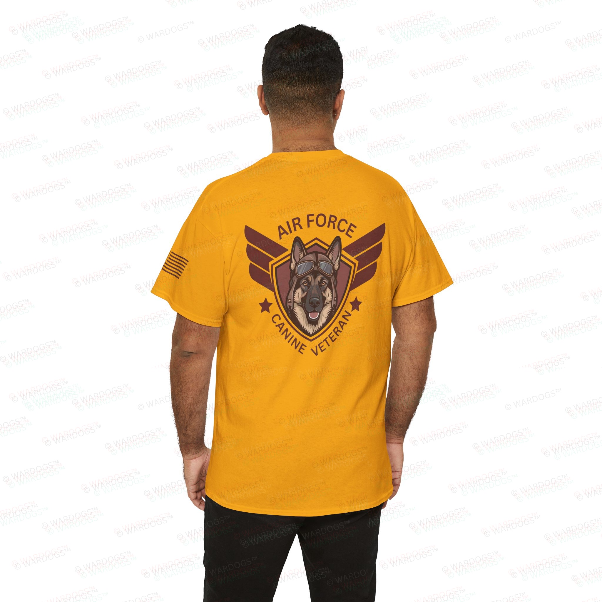 Air Force "Wings" Canine Veteran Tee — Patriotic Graphic T-Shirt - Image 8