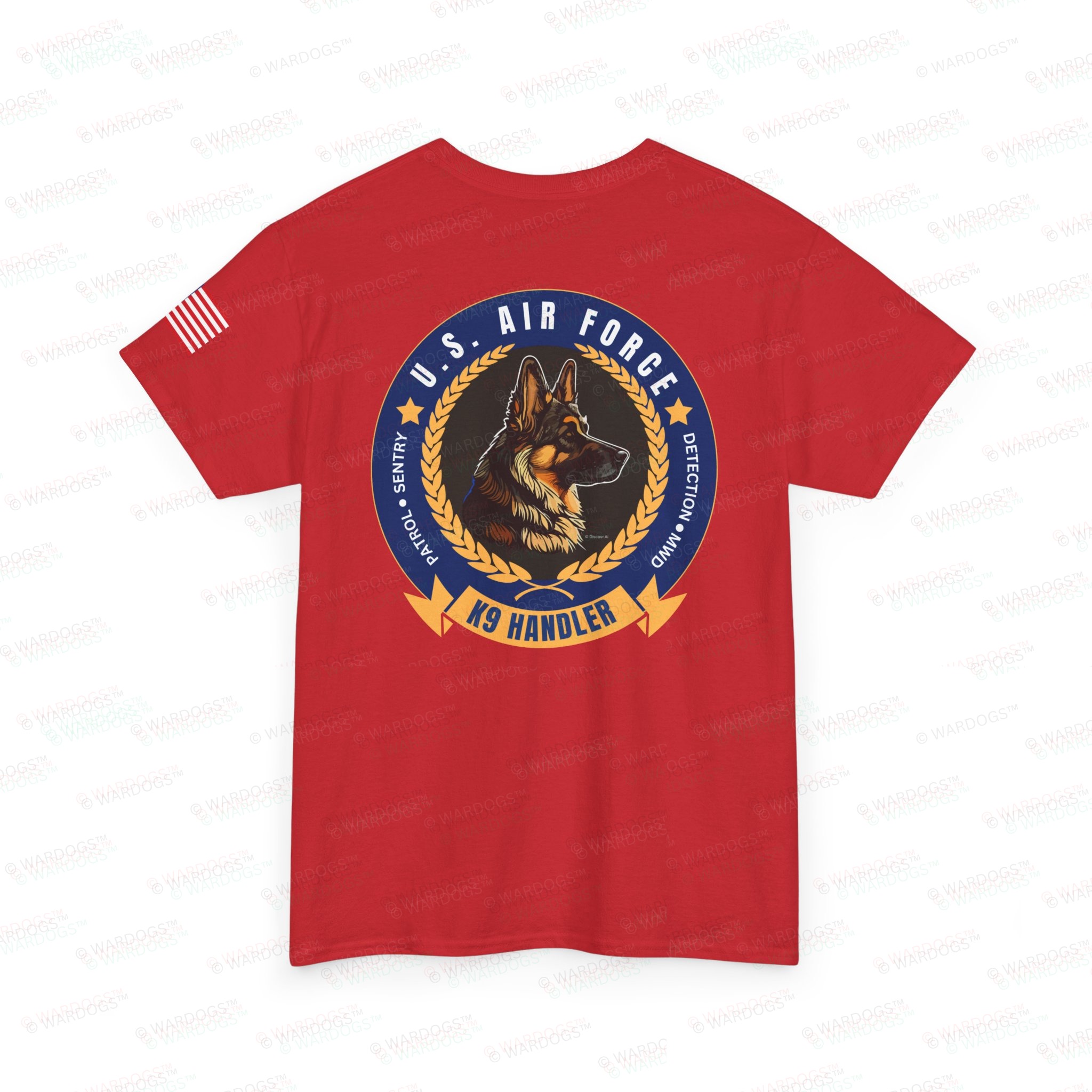 Air Force K9 Handler T-Shirt — U.S. Air Force Military Working Dog Tee - Image 4