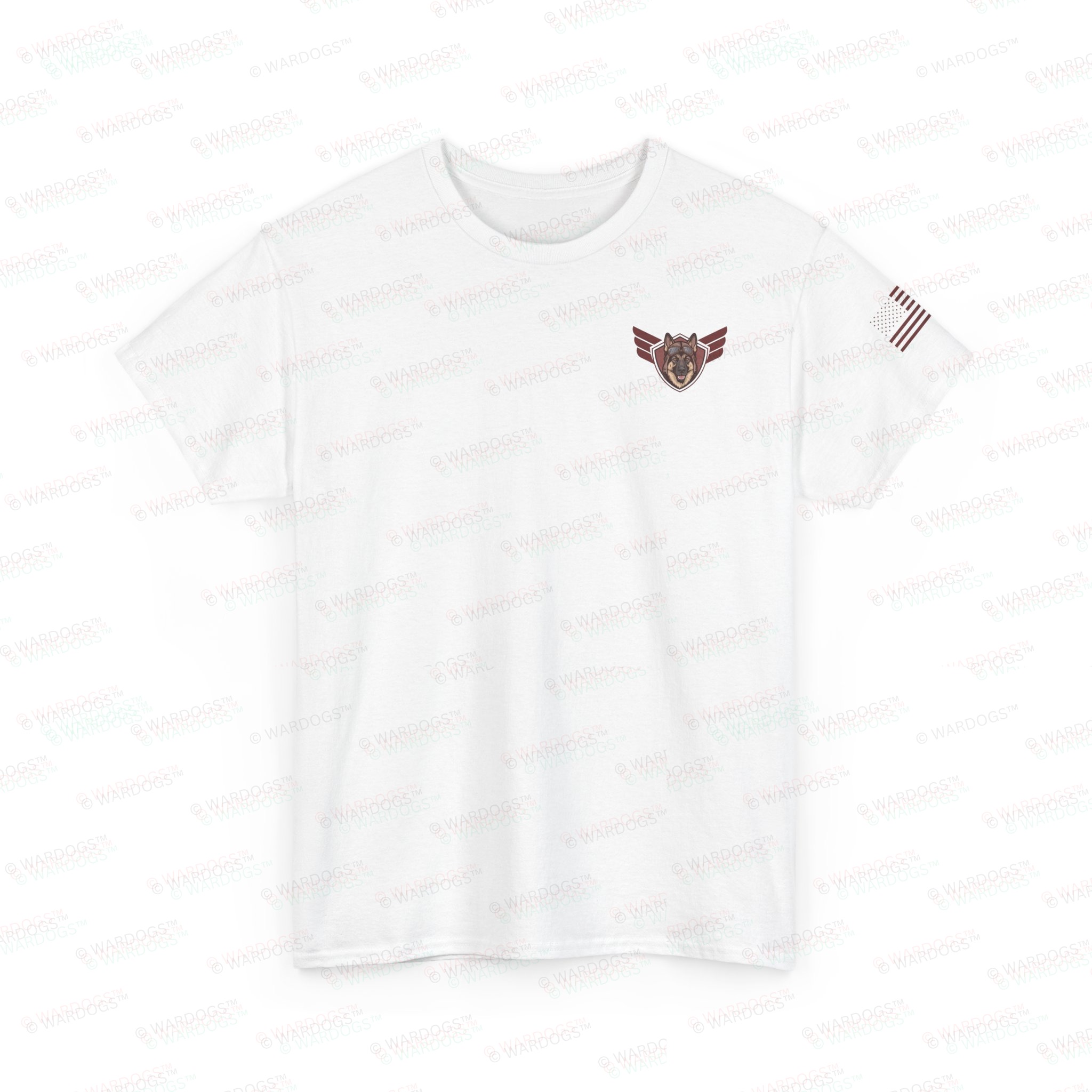 Air Force "Wings" Canine Veteran Tee — Patriotic Graphic T-Shirt - Image 2