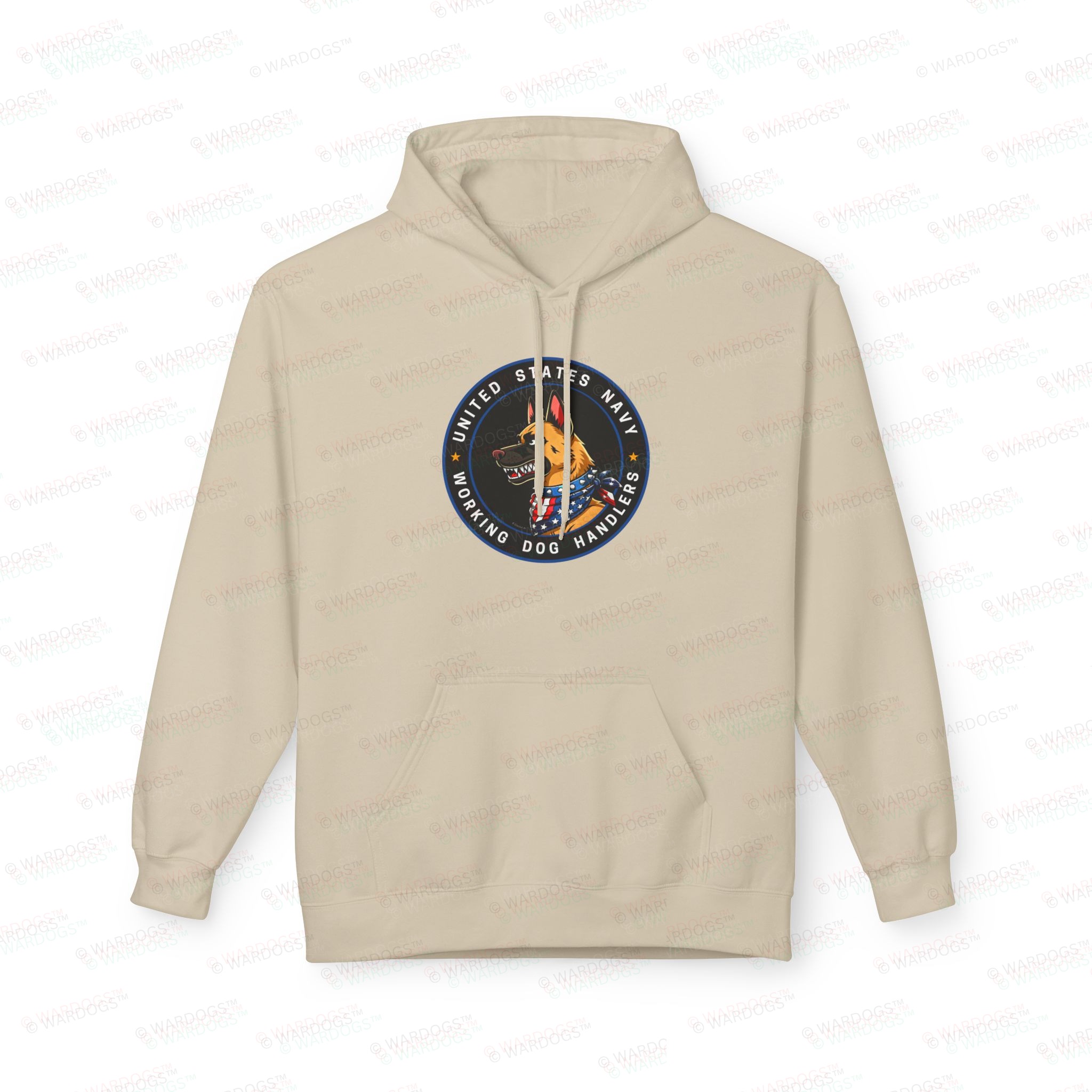 US Navy Hoodie — Circle Design - Image 4