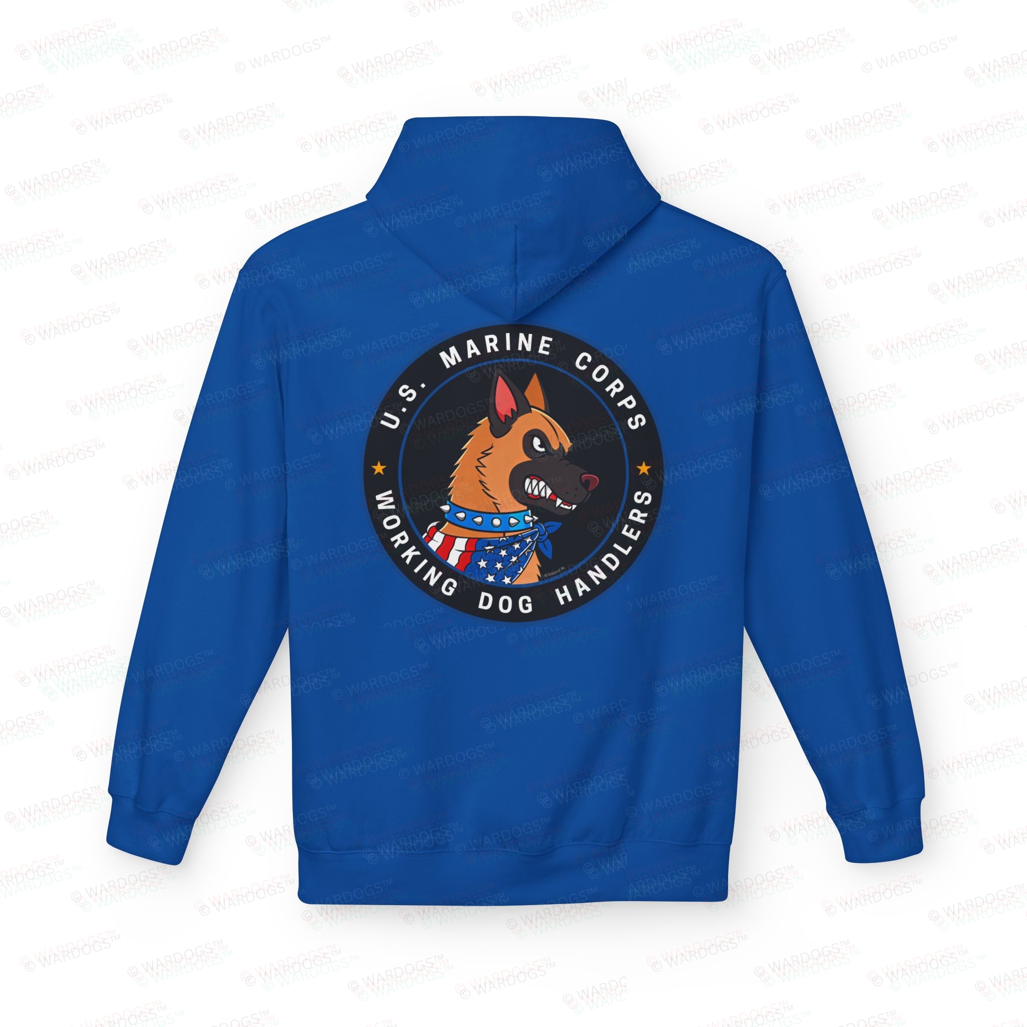 US Marine Corp Hoodie — Circle Design Back - Image 7