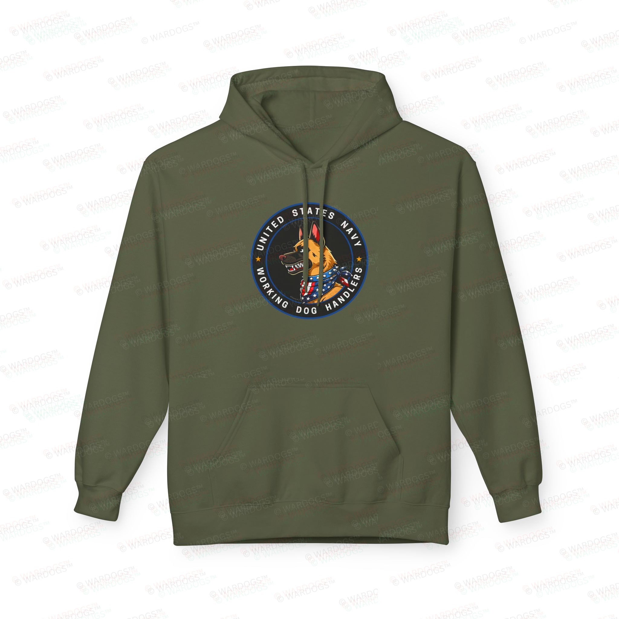 US Navy Hoodie — Circle Design - Image 5