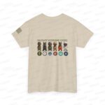 Military Working Dogs T‑Shirt — K9 Unit Tribute Tee (Service Patches & MWD Design)