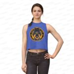 US MARINES K9 BEWARE CROP TOP