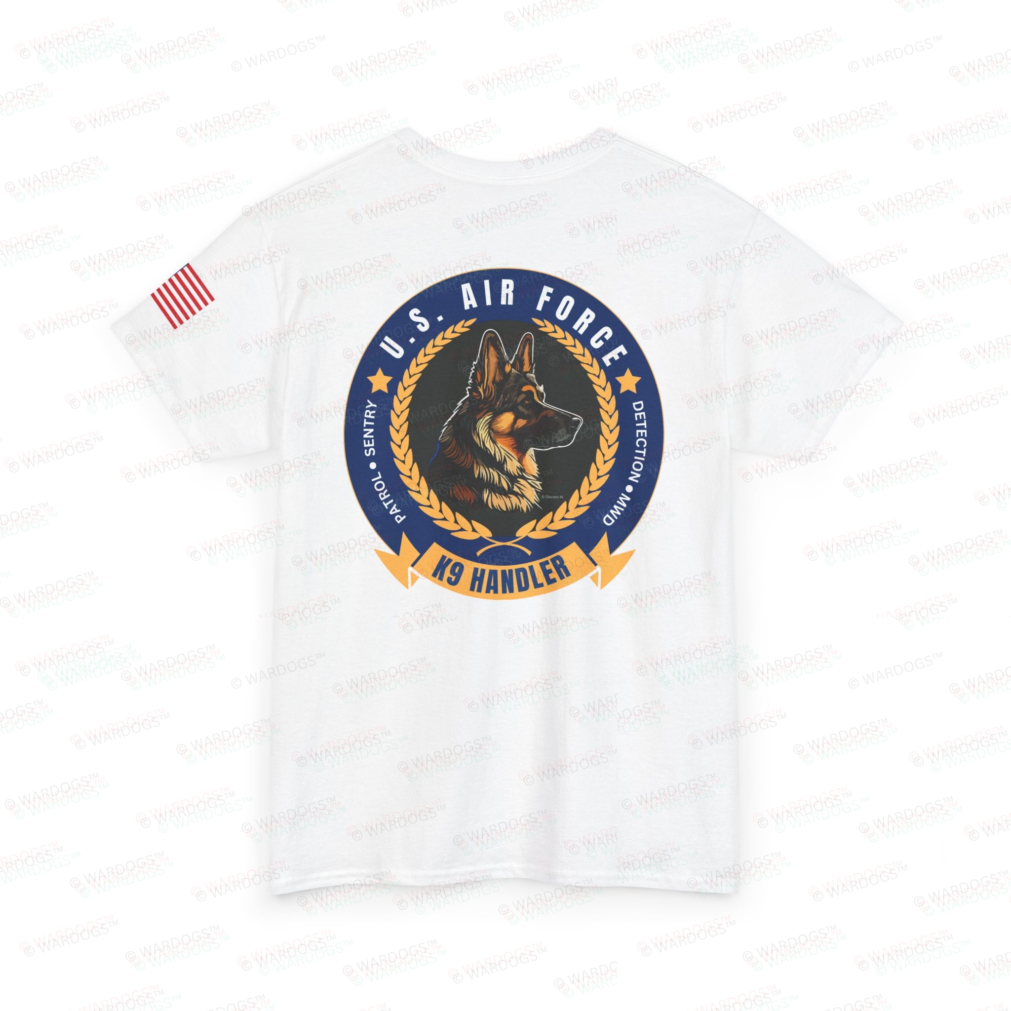 Air Force K9 Handler T-Shirt — U.S. Air Force Military Working Dog Tee - Image 24