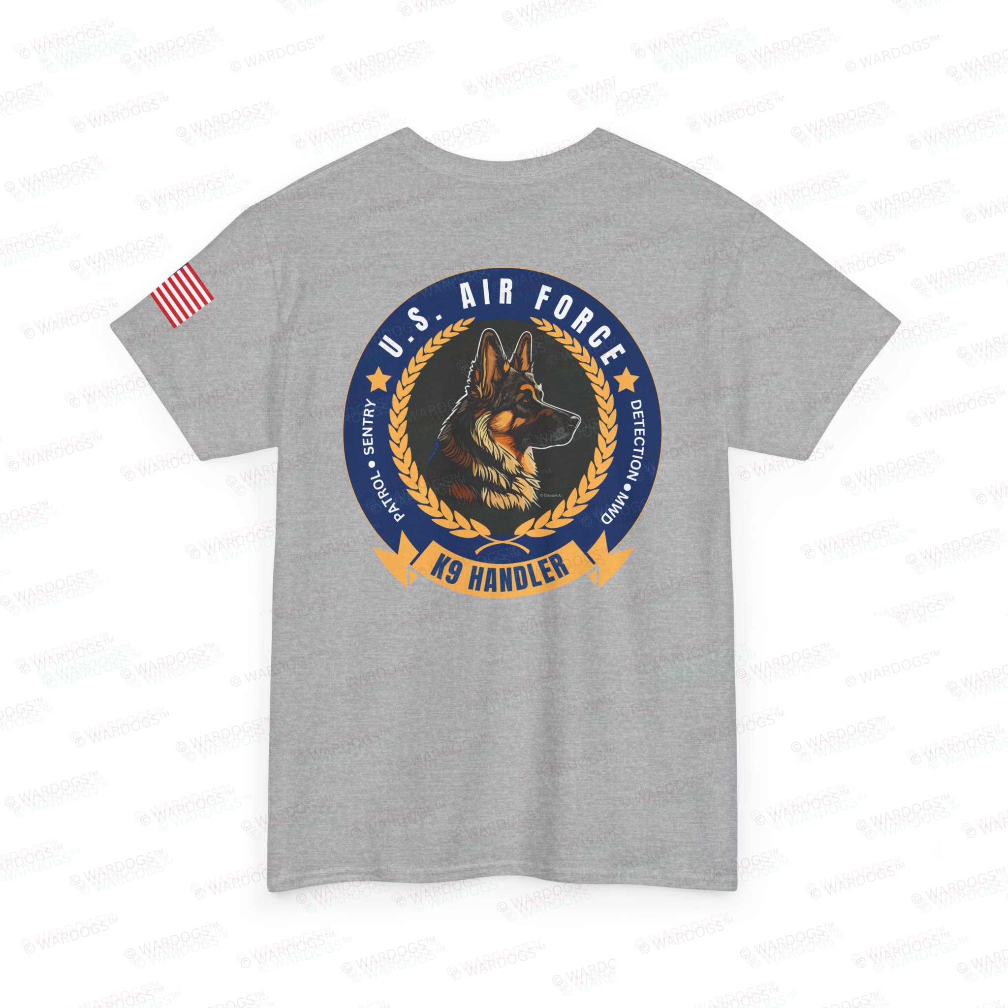 Air Force K9 Handler T-Shirt — U.S. Air Force Military Working Dog Tee - Image 15