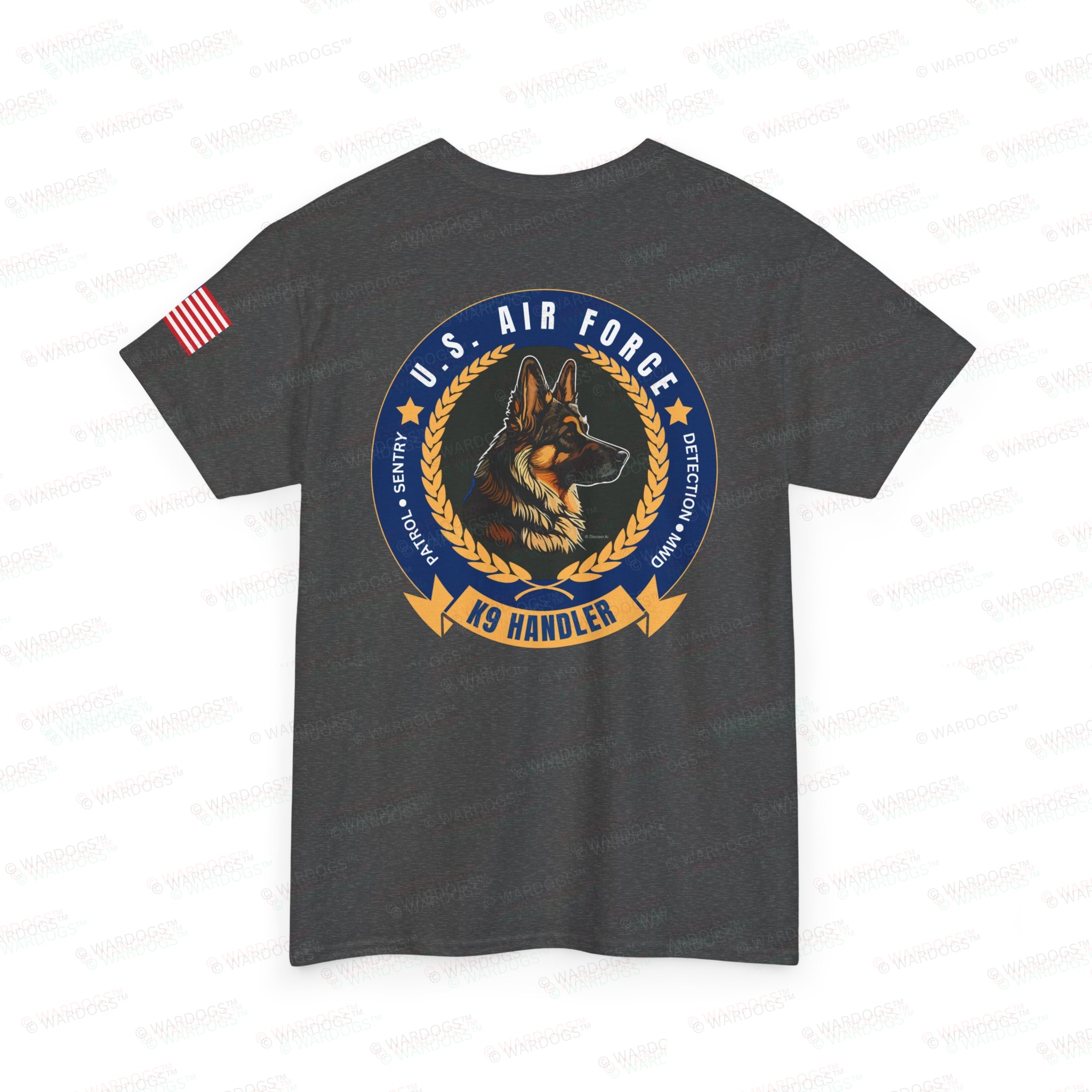 Air Force K9 Handler T-Shirt — U.S. Air Force Military Working Dog Tee - Image 19