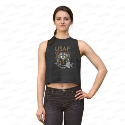 US AIR FORCE K9 DEFENDER CROP TOP