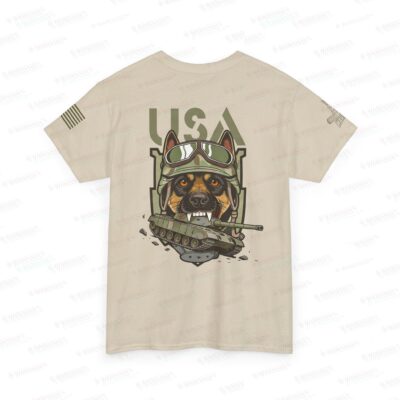 US Army MWD K9 Defender Military T-Shirt