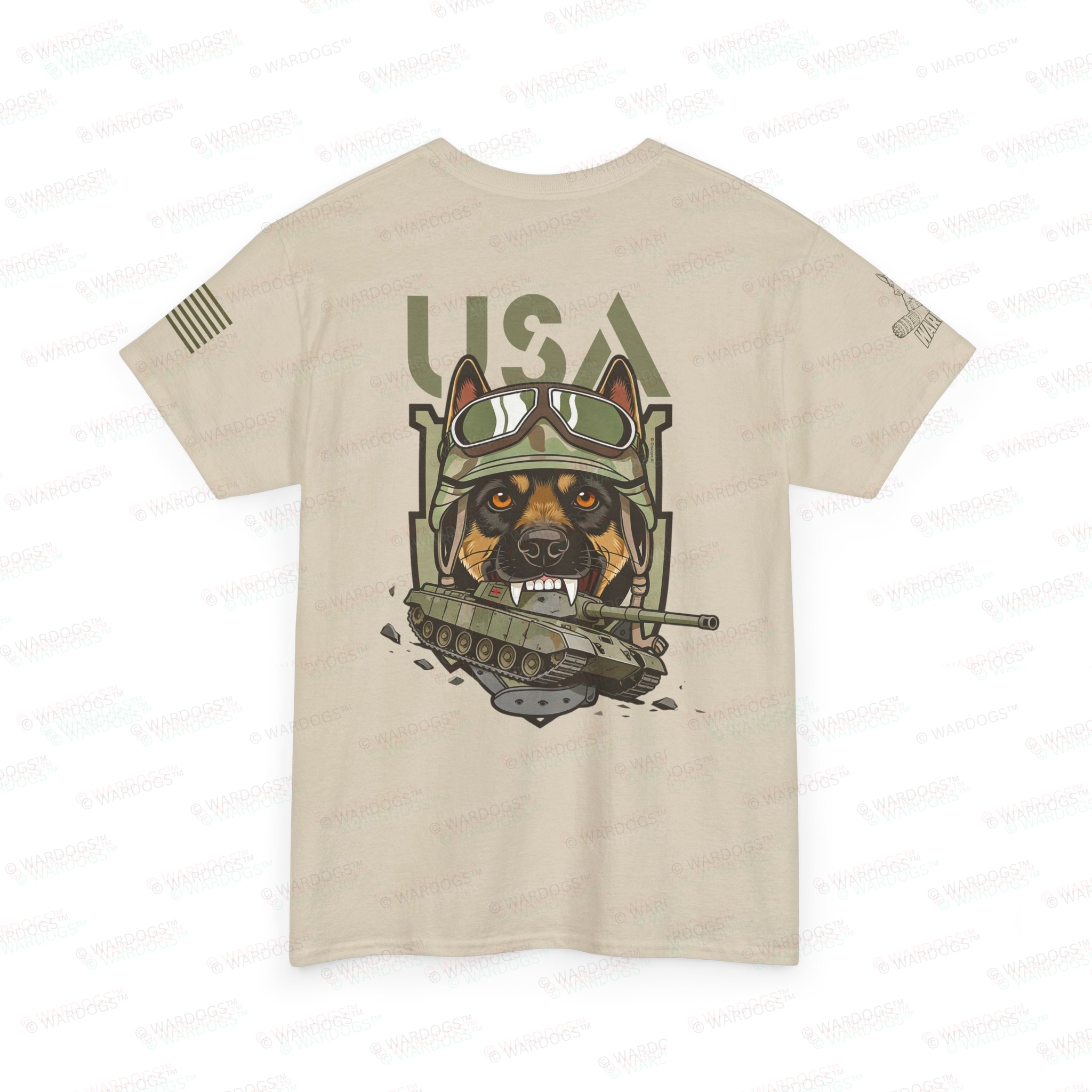 US Army MWD K9 Defender Military T-Shirt
