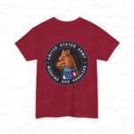 U.S. Army K9 Working Dog Handler T-Shirt - circle/back
