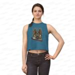 US COAST GUARD K9 DEFENDER CROP TOP