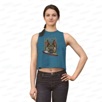 US COAST GUARD K9 DEFENDER CROP TOP