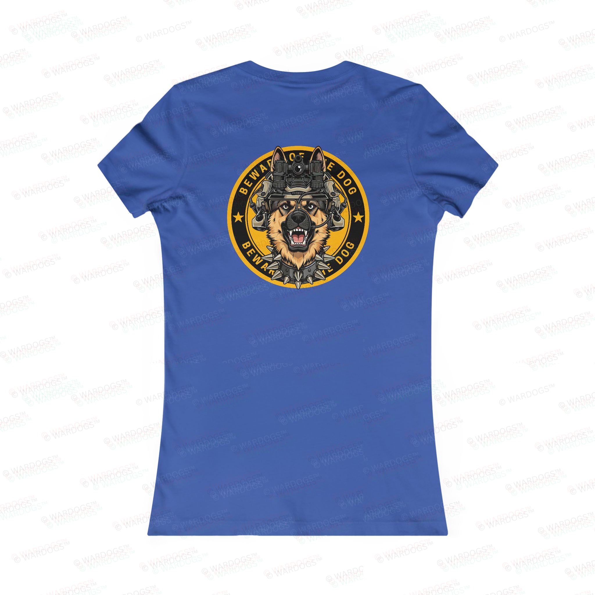 US MARINES BEWARE MALINOIS - Womens Tee - Image 8