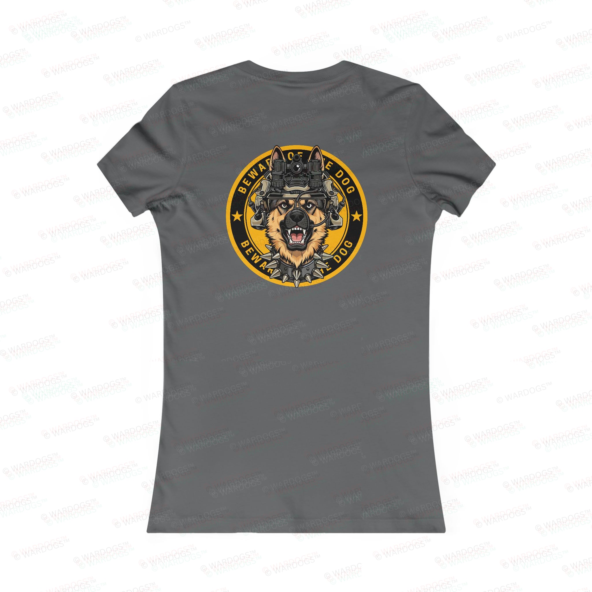 US MARINES BEWARE MALINOIS - Womens Tee - Image 10