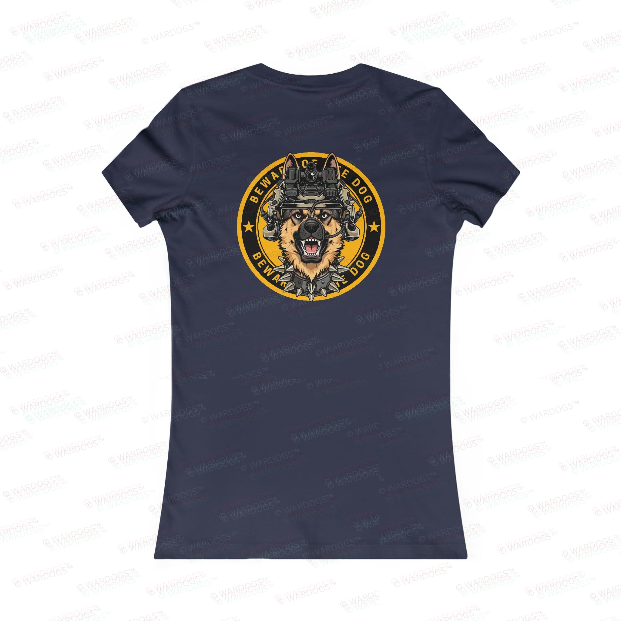 US MARINES BEWARE MALINOIS - Womens Tee - Image 12
