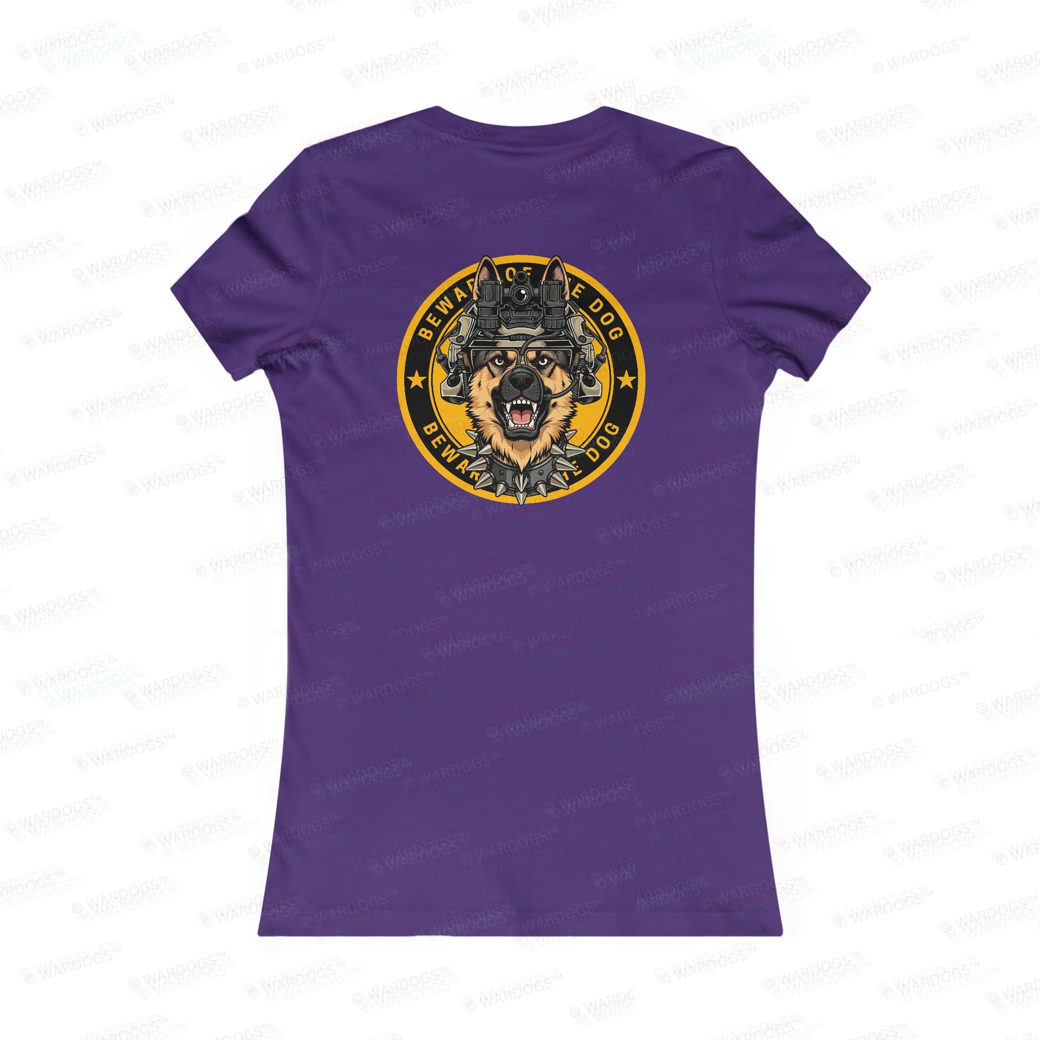 US MARINES BEWARE MALINOIS - Womens Tee - Image 14