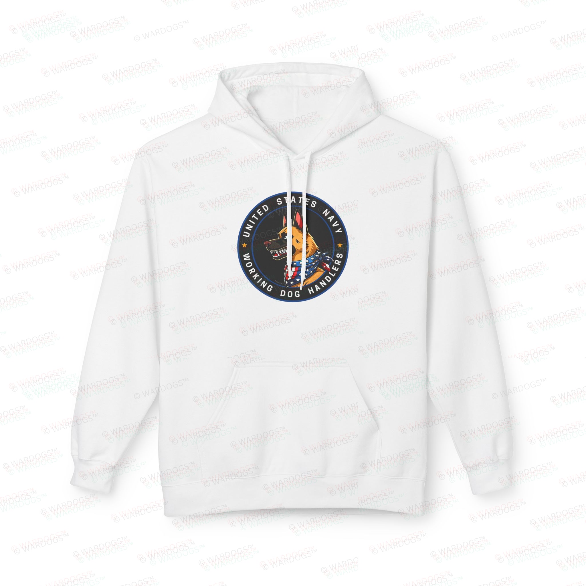 US Navy Hoodie — Circle Design - Image 2