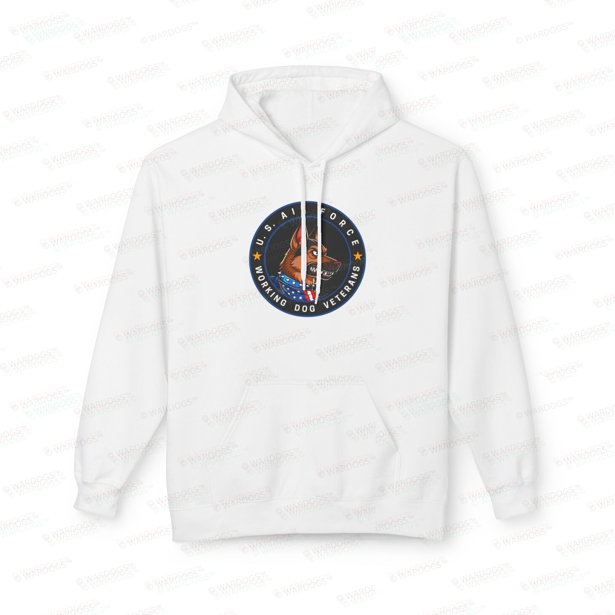 US Air Force Hoodie — Circle Design