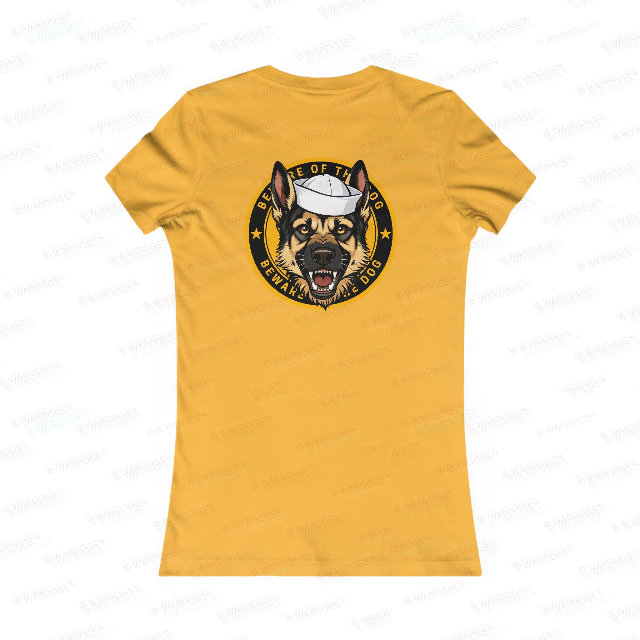 US NAVY BEWARE MALINOIS - Womens Tee - Image 3