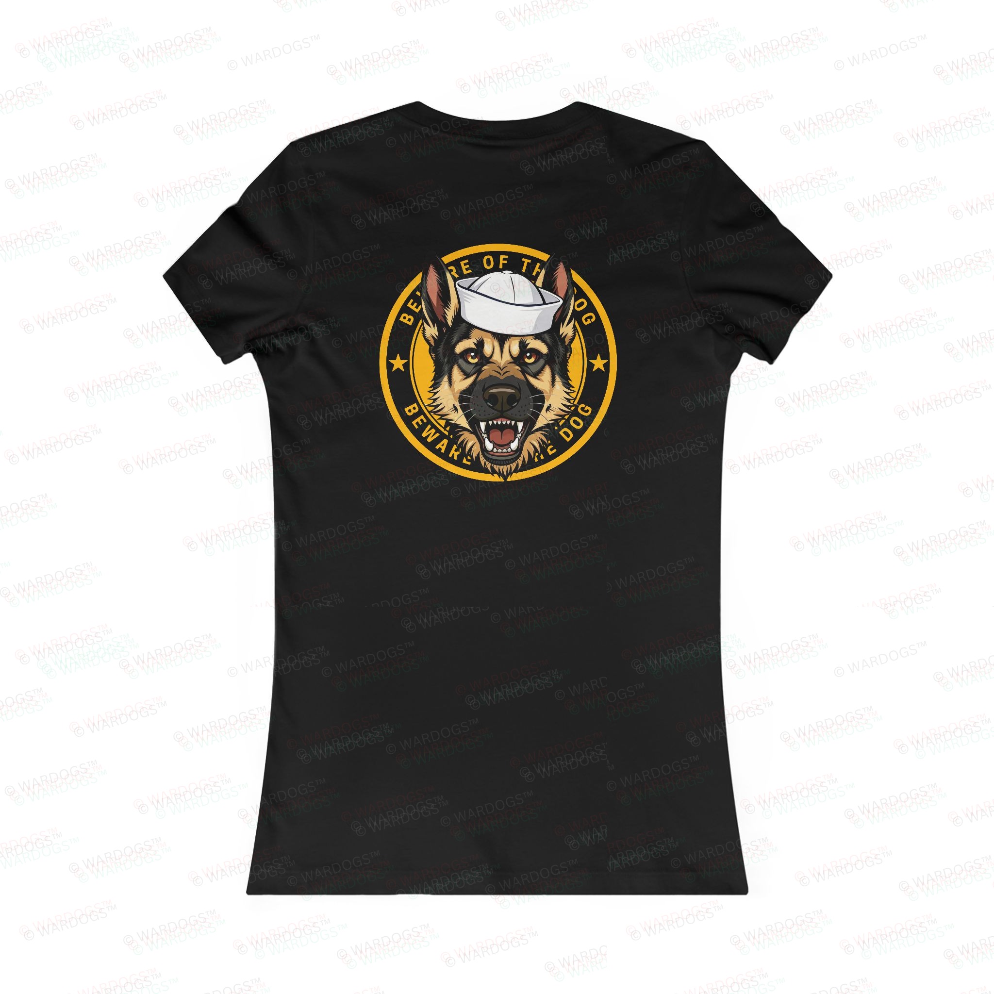 US NAVY BEWARE MALINOIS - Womens Tee - Image 6