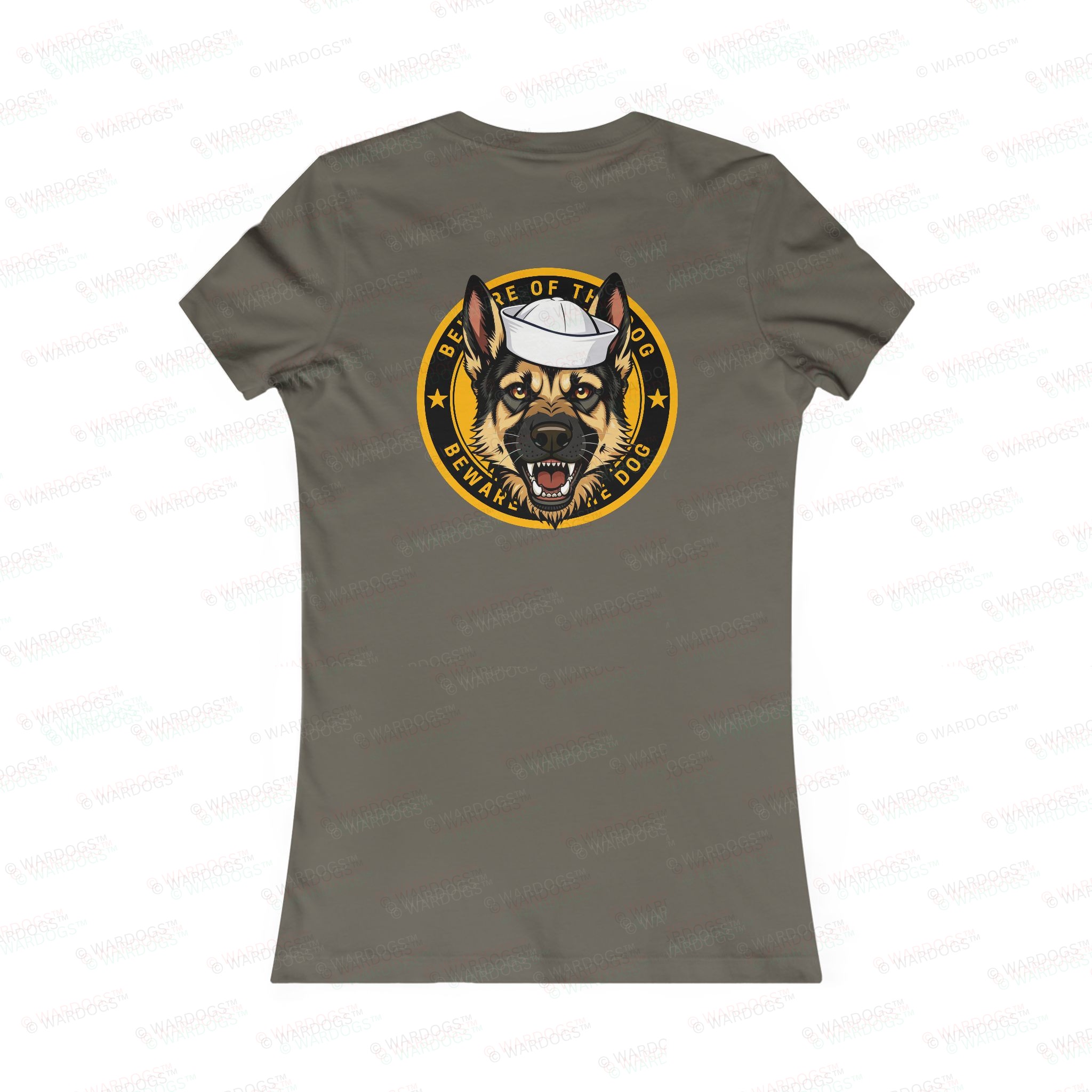 US NAVY BEWARE MALINOIS - Womens Tee - Image 8