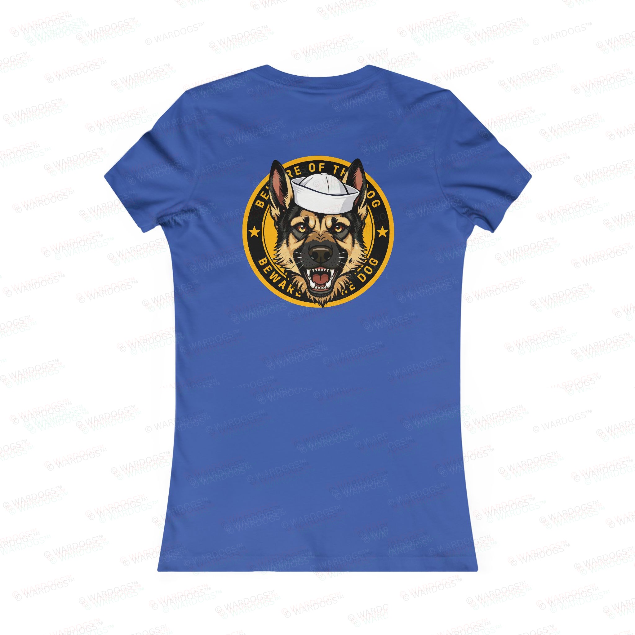 US NAVY BEWARE MALINOIS - Womens Tee - Image 10