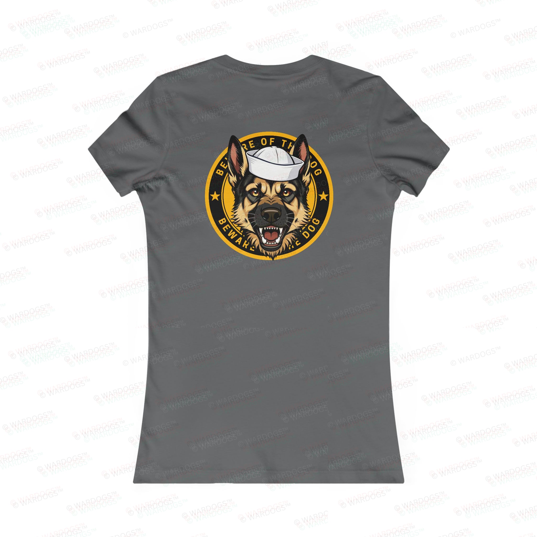 US NAVY BEWARE MALINOIS - Womens Tee - Image 12