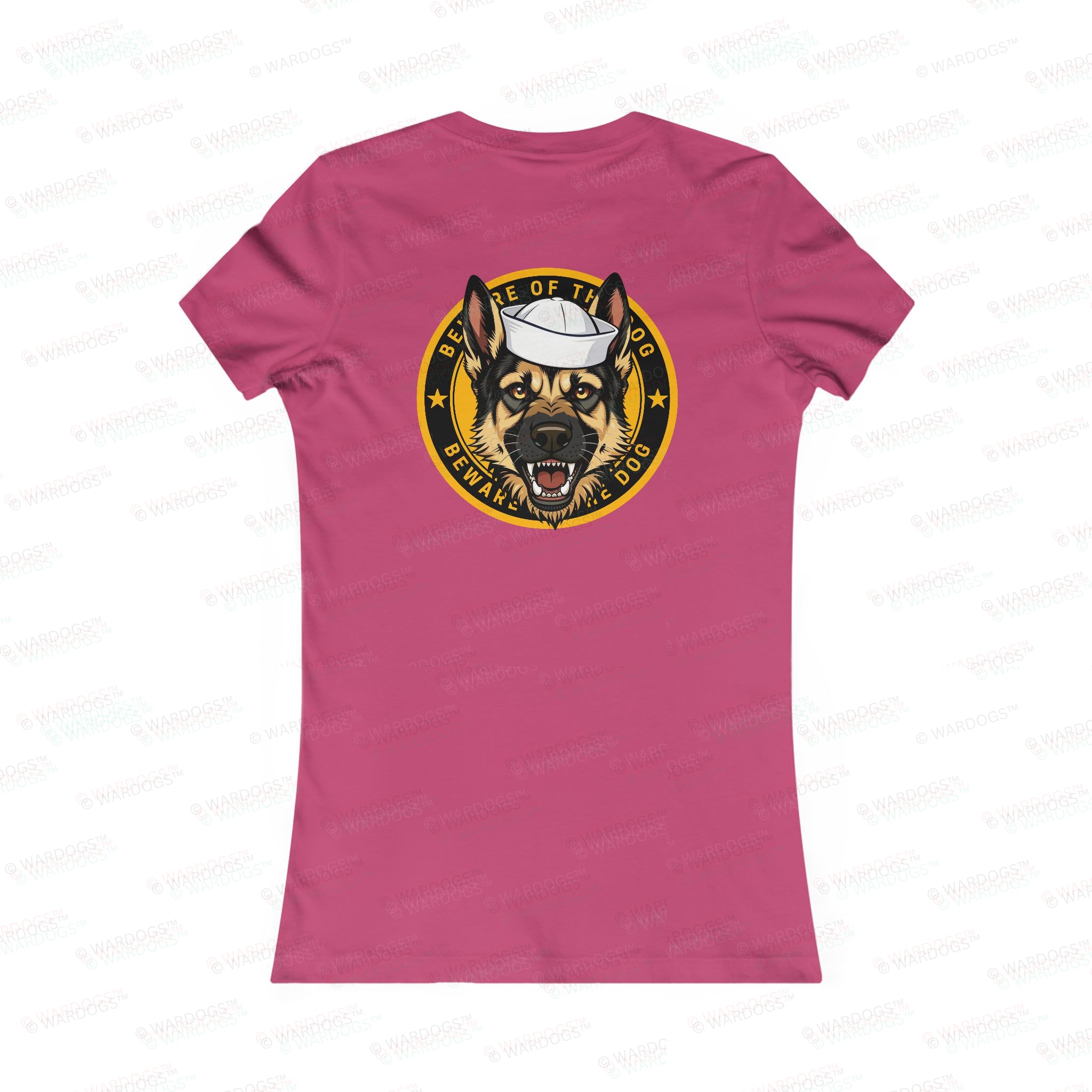 US NAVY BEWARE MALINOIS - Womens Tee - Image 16