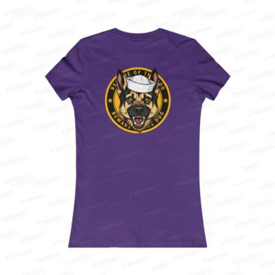 US NAVY BEWARE MALINOIS –  Womens Tee