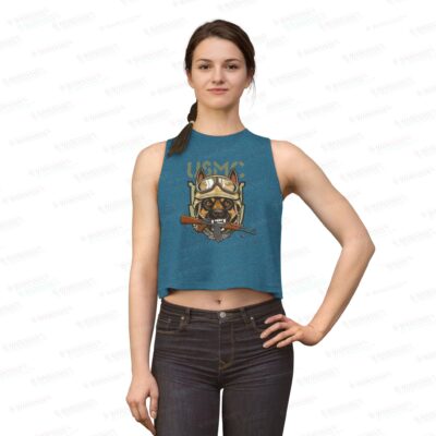 US MARINE CORPS K9 DEFENDER CROP TOP