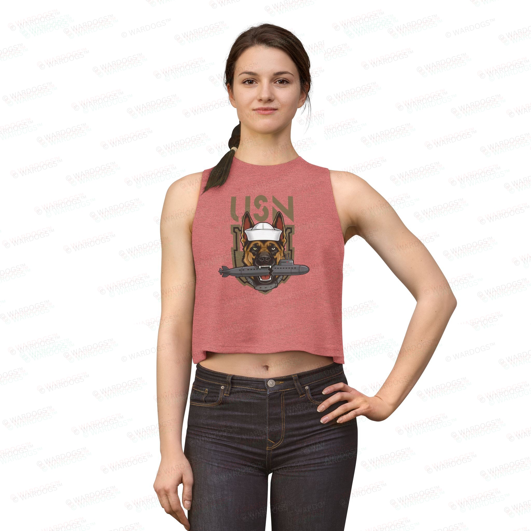 US NAVY K9 DEFENDER MALINOIS CROP TOP - Image 7