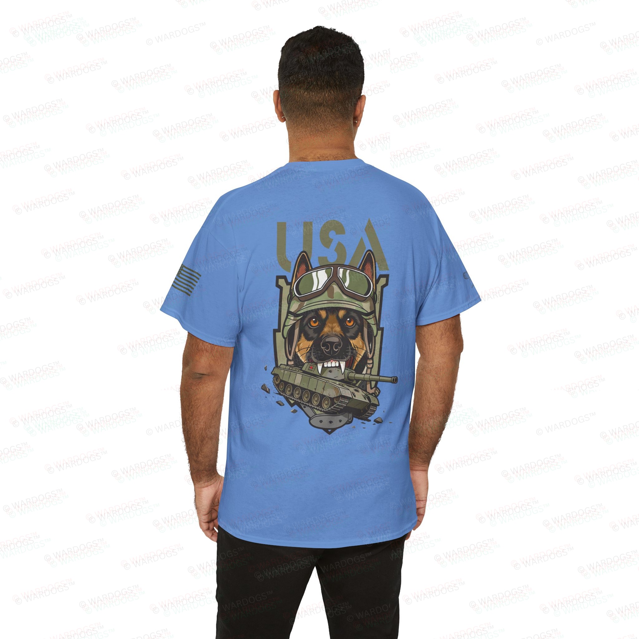 US Army MWD K9 Defender Military T-Shirt - Image 15