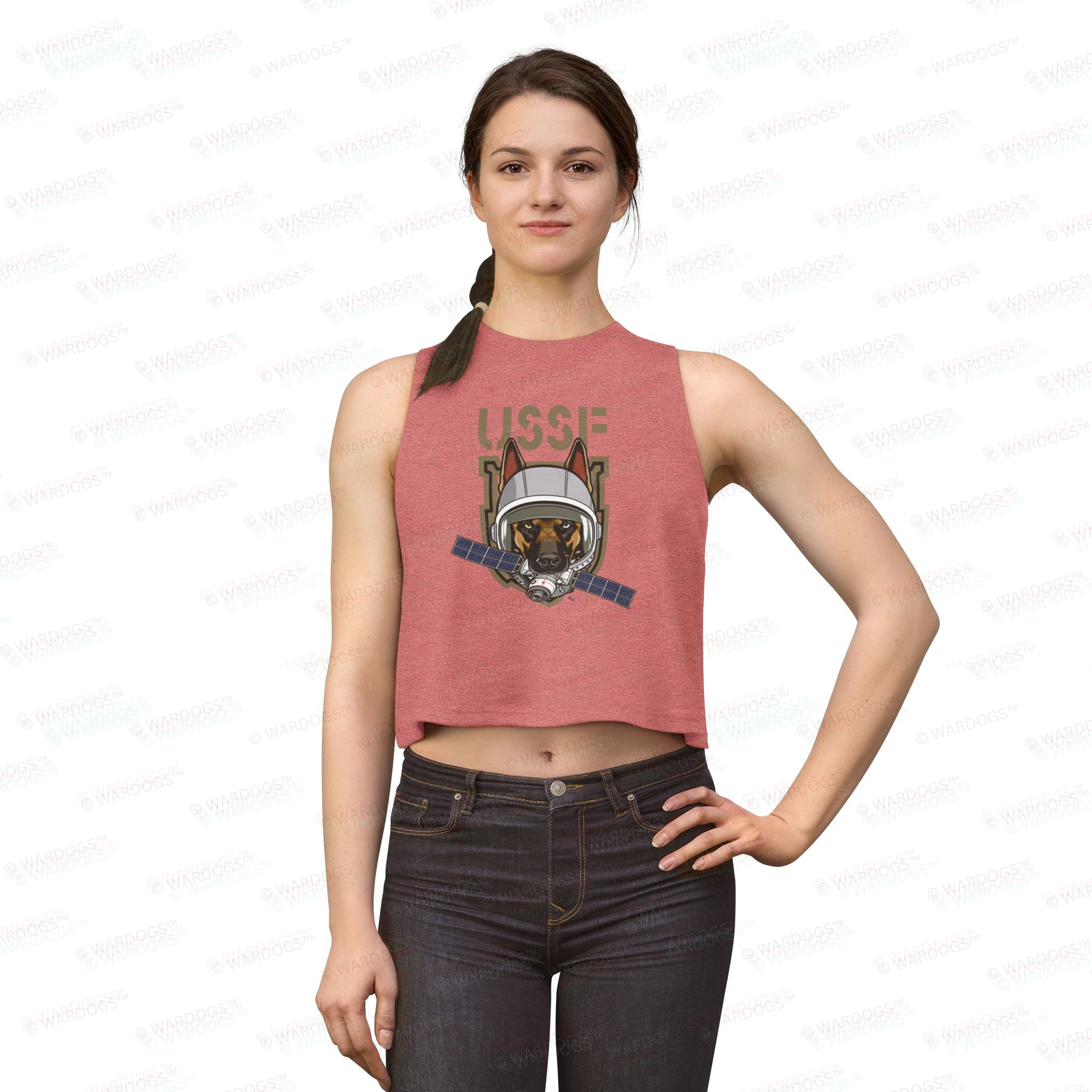 US SPACE FORCE K9 DEFENDER CROP TOP - Image 5